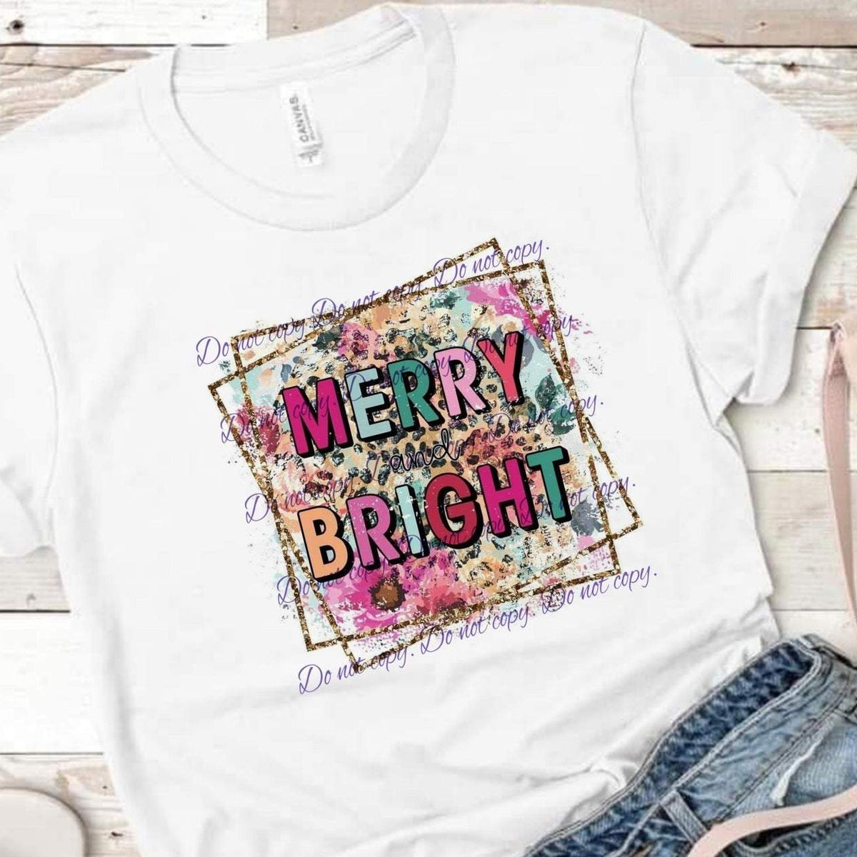 Merry Bright |Pink Christmas | Christmas Apparel Collection | Pink Innovations, LLC