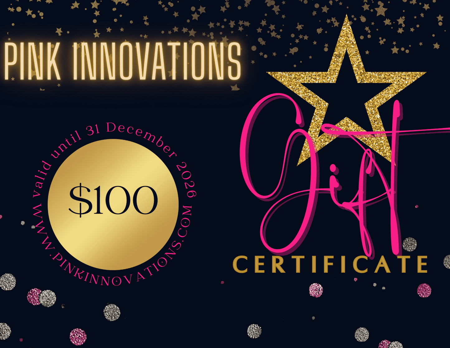 PINK INNOVATIONS GIFT CARD