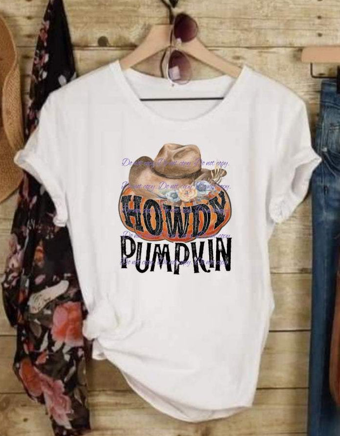 Howdy2 Pumpkin T-Shirt | Fall Collection | Pink Innovations, LLC