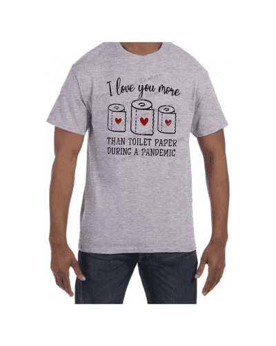Love toilet paper pandemic Valentines Collection Pink Innovations LLC