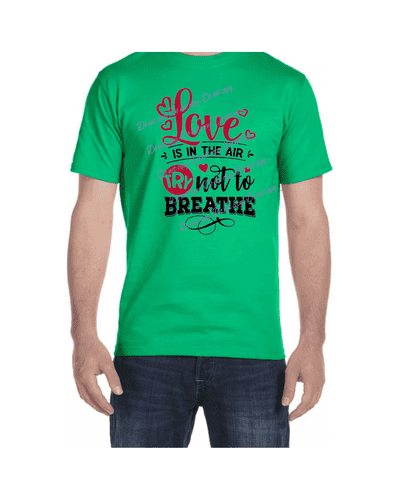 Love air try not breathe Valentines Collection Pink Innovations LLC