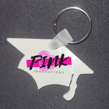 Custom Graduation Hat Keychain