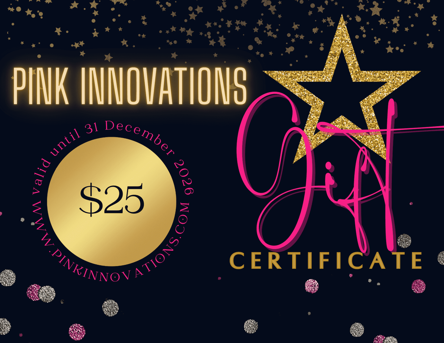 PINK INNOVATIONS GIFT CARD