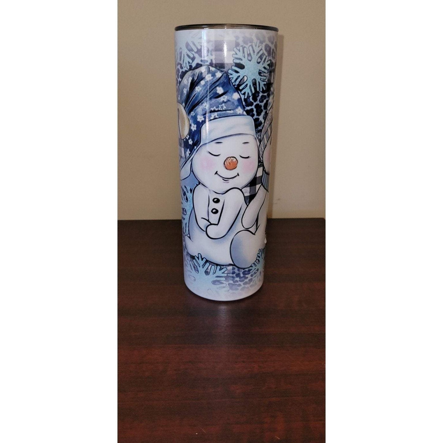 SNOWMAN 20 oz tumbler | Personalized Custom Order Cup | Drinkware Collection | Pink Innovations, LLC™