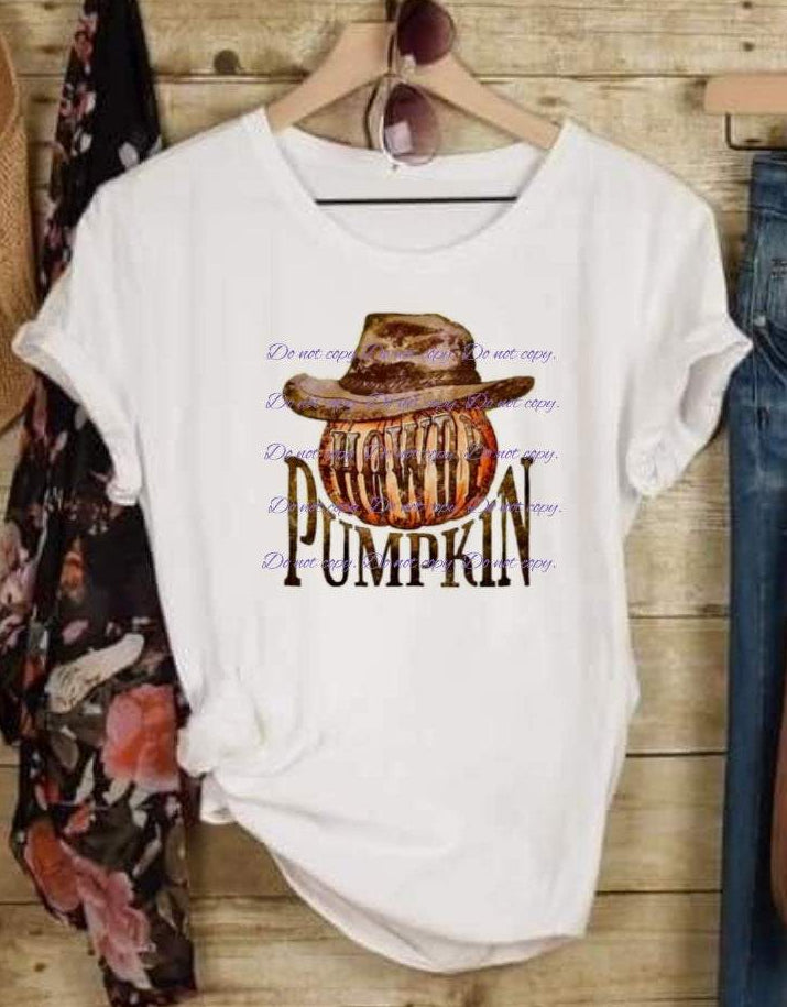 Howdy Pumpkin T-Shirt | Fall Collection | Pink Innovations, LLC